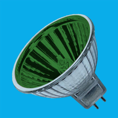 Reflector 8x 50W Coloured MR16 12V Halogen Spot Light Bulb Lamps 13 Degree Beam