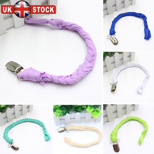 Dummy Clip Baby Soother Clips Chain Holder Pacifier Strap Dummies /& Soothers