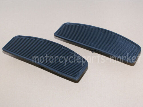 For Harley Touring Softail Rider Footboard Floorboard Foot peg Footrest Inserts 