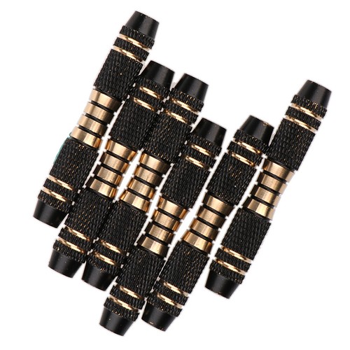 6x Copper Dart Replacement Barrels for Soft Tip Dart and Steel Tip Dart 16g