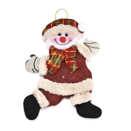 Santa Snowman Doll Pendant Christmas Xmas Tree Party Decor Hanging Ornament
