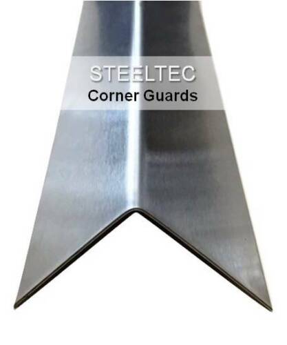 Save with 20! Pack Stainless Steel Corner Guard Angles 1.5/" x 1.5/" x 48/" 20