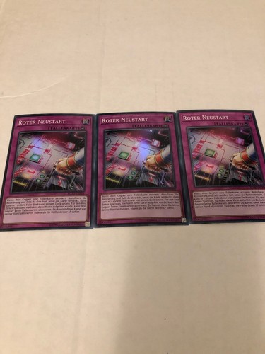 1x Red Reboot FLOD-EN068 Super Rare Near Mint
