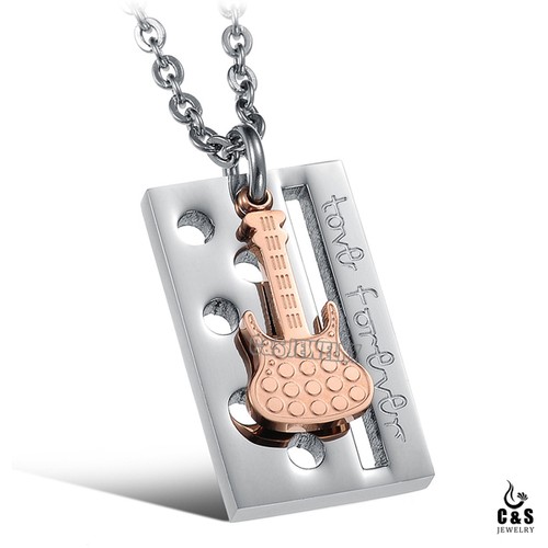 Fashion Jewelry Stainless Steel Lovers Gita Couple/'s Fashion Necklace