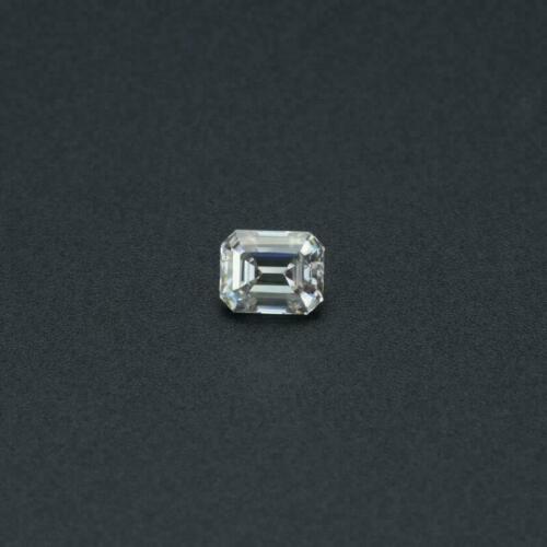 White D Color VVS Emerald cut Loose Moissanite diamond Stone with certificate 