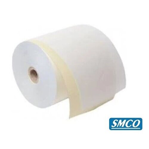 20 x 2 Ply Paper TILL ROLLS 76mm x 76mm DUPLICATE RECEIPT Printer Paper BY SMCO