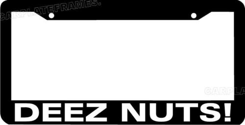 DEEZ NUTS dees lowered jdm funny low slow License Plate Frame