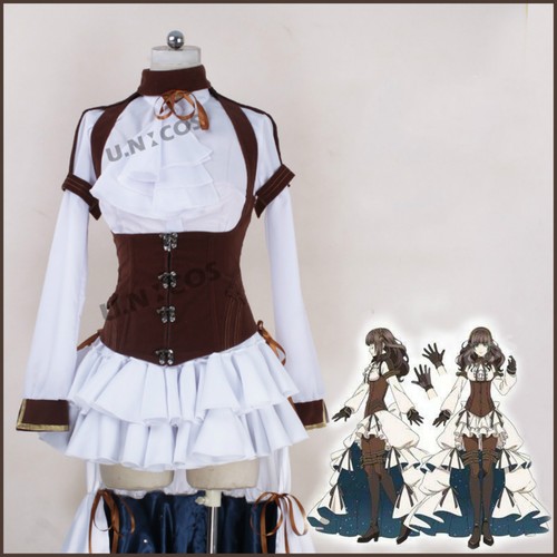 Realize Cardia Beckford Dress Cosplay costume Tailored Anime Code