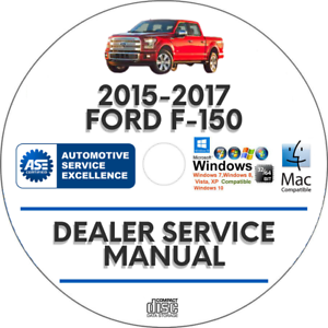 Ford F150 2015 2016 2017 F-150 Factory Service Repair OEM Workshop Manual f 150 