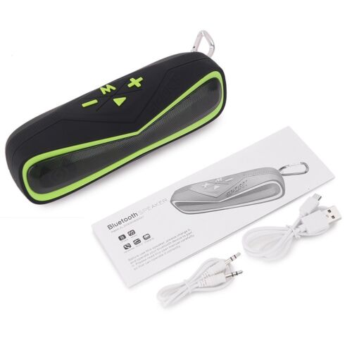 Portable Bluetooth Speaker USB TFT FM Radio Stereo MP3 Sound System Waterproof