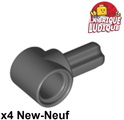4x Axe Axle connector Hub 1 gris foncé/dark bluish gray 22961 NEW Lego technic 