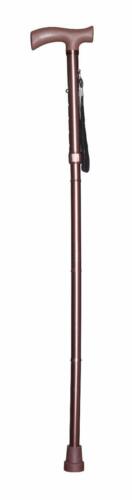 Details about  / Quality Folding Sections Iron Walking Stick Brown US