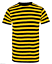 Men/'s Striped Crew Neck Short Sleeve T-Shirt Top All Sizes S-XXL