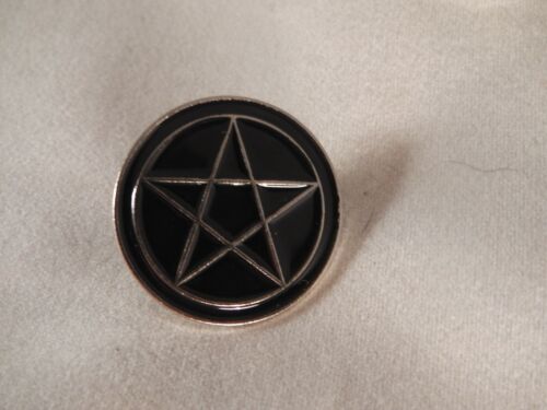 Enamel PIN Badge Gothic Wicca Pagan Witch Triple Moon 