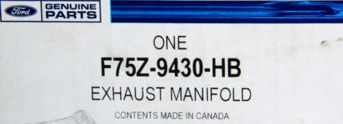 OEM NEW 97-98 Ford F-Series E-Series Exhaust Manifold RH Passenger 4.2 4.6 5.4