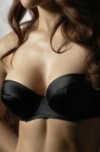 BNWT GOSSARD SUPERBOOST WHITE SATIN PLUNGE MULTIWAY BRA SZ 38FF RRP £33 ref 4621