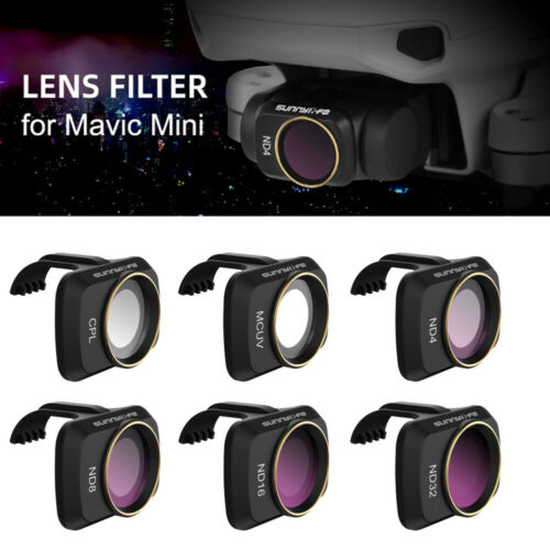 Professional MCUV+CPL+ND4+ND8+ND16+ND32 Gimbal Lens Filter For DJI Mavic Mini J