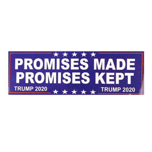5/10x No More Donald Trump 2020 Promises President Bumper Stickers Lot 