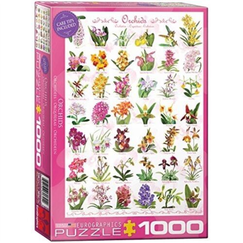 1000 pieces EG60000655 Eurographics Jigsaw Puzzle-Orchidées