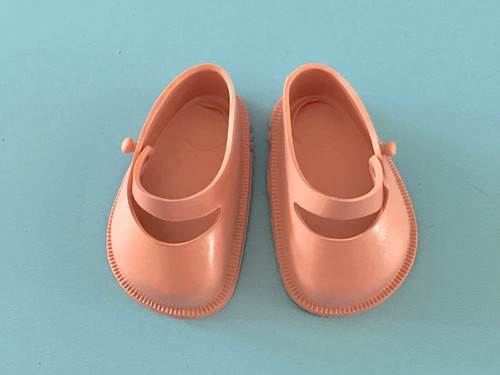 Vintage 1950/'s Pink Doll Shoes for Ideal Toni P91