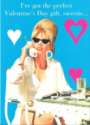 Ab Fab Absolutely Fabulous OOP UK Official Valentine Card Perfect Gift sweetie..