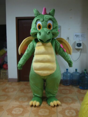 Dinosaur Mascot Costume Suit Cosplay Party Game Dress Outfit Halloween Adult NEW