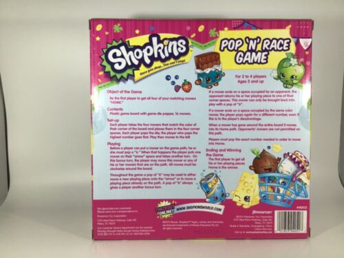 Details about  / New Shopkins Pop ‘N’ Race Game