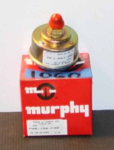 FRANK W MURPHY MFR PSB-150-F30 Direct Mount Pressure Switch 