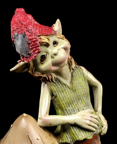 Pixie Figuren 4er Set Pilze sind toll Anthony Fisher Kobold Fantasy