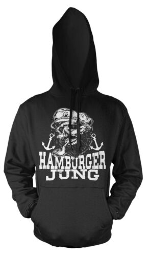 Hamburger jeune Hoodiemoin moinHambourgdrôleFunCapuche 