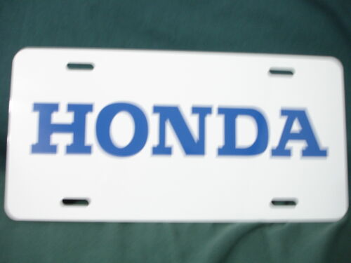 Honda Aluminum License Plate