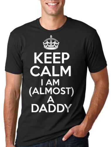 Almost a Daddy Future Father Tee Shirt Baby Announcement Baby Shower Tee Gift
