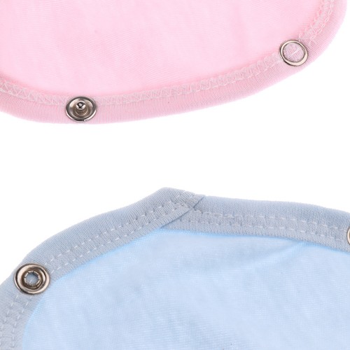 100/% Cotton 4Pcs Baby Bodysuit Vest Extender Pink, One Size