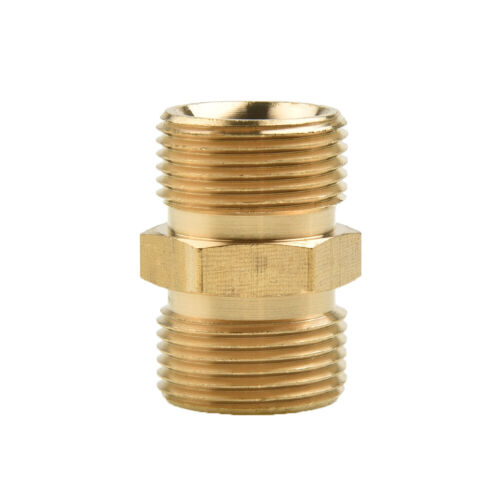 M22 14mm To Male Adaptor Coupler Power Pressure Washer Pump Hose Screw Accessory