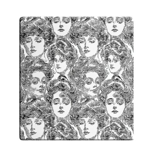 3D Printed Maxi Metal Bachelor/'s Wall Gibson Girl Switch Plate Cover L0049