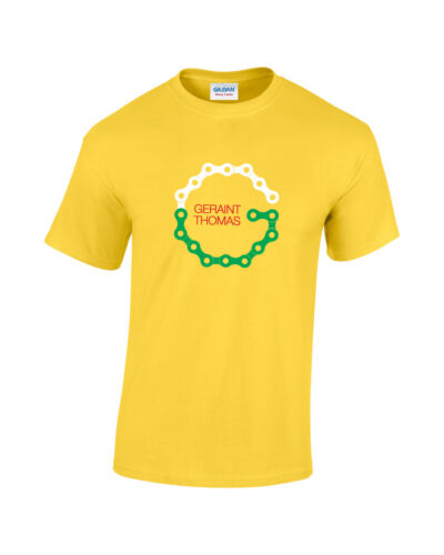 G Cadena Geraint Thomas Pro Road Ciclismo Para Hombre Printed T-shirt