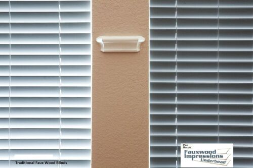 New Fauxwood Impressions 72003050 27-Inch by 72-Inch Window Blinds missing item