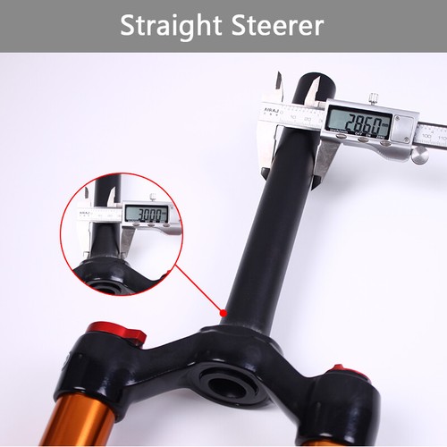 straight steerer mtb fork