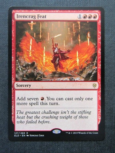 Eldraine Mtg Cards #12S Irencrag Feat