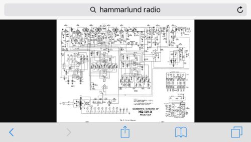 HUGE MANUAL HAMMARLUND  RADIO SERVICE MANUAL CD 