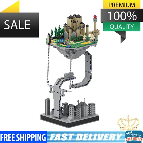 Hot Technic MOC Floating Magic Castle Building Blocks Bricks Set Toys