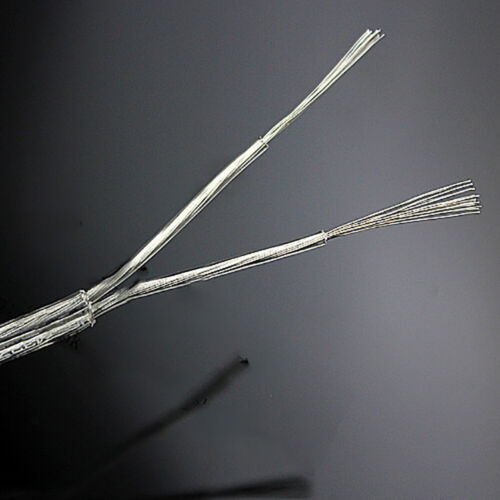 2-Core 2*0.75² Clear Round Wire Sheathed Wire PVC Wire Cable LED Lighting Wire 