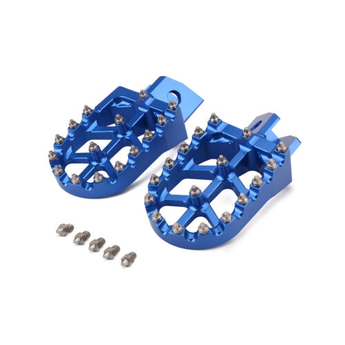 CNC Foot Pegs Pedals Rests Footpegs for Yamaha YZ80 YZ500 TTR250 WR500 YZ490 