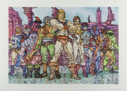 *SHIP TODAY* Madsaki x Mattel Creations Masters Of The Universe Hero Print 