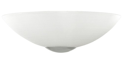 Eglo 90017 Malva Paroi simple lumière en acier inoxydable//Blanc//Nickel Satiné//suppression