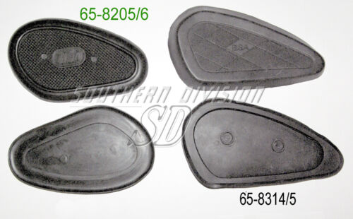BSA 65-8205 65-8206 65-8205/6 Tank Rubber knee grips kniegummis M20 M21 B33 M33 