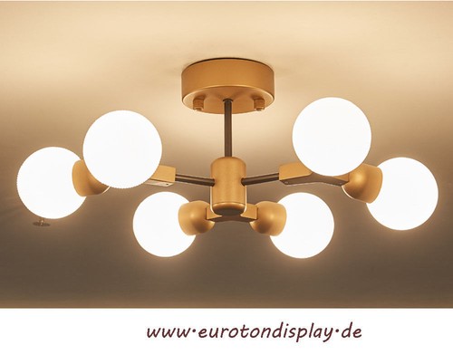 Lüster Deckenleuchte Leuchte Hängend NEU XW817 Fassung E14 Inkl Deckenlampe