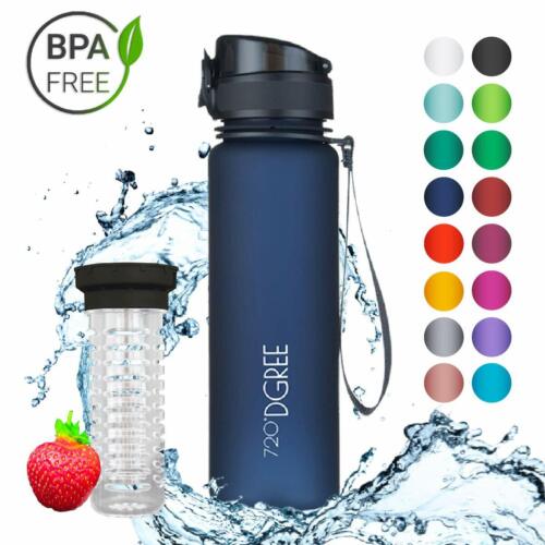 BPA-Frei “uberBottle“ 720 DGREE Trinkflasche Wasserflasche Fruchteinsatz 0,5L