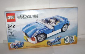 NEW 6913 Lego CREATOR Blue Roadster 3 in 1 Building Toy SEALED BOX RETIRED A