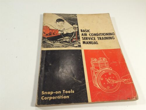 1974 Snap-On Tools Basic Air Conditioning Service Training Manual GA-279A